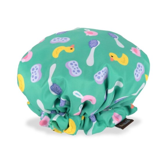 P.L.A.Y. - Shower Quack Plush Dog Toy - Crunchie & Squeaky - 7" x 7" - Picture 4 of 4